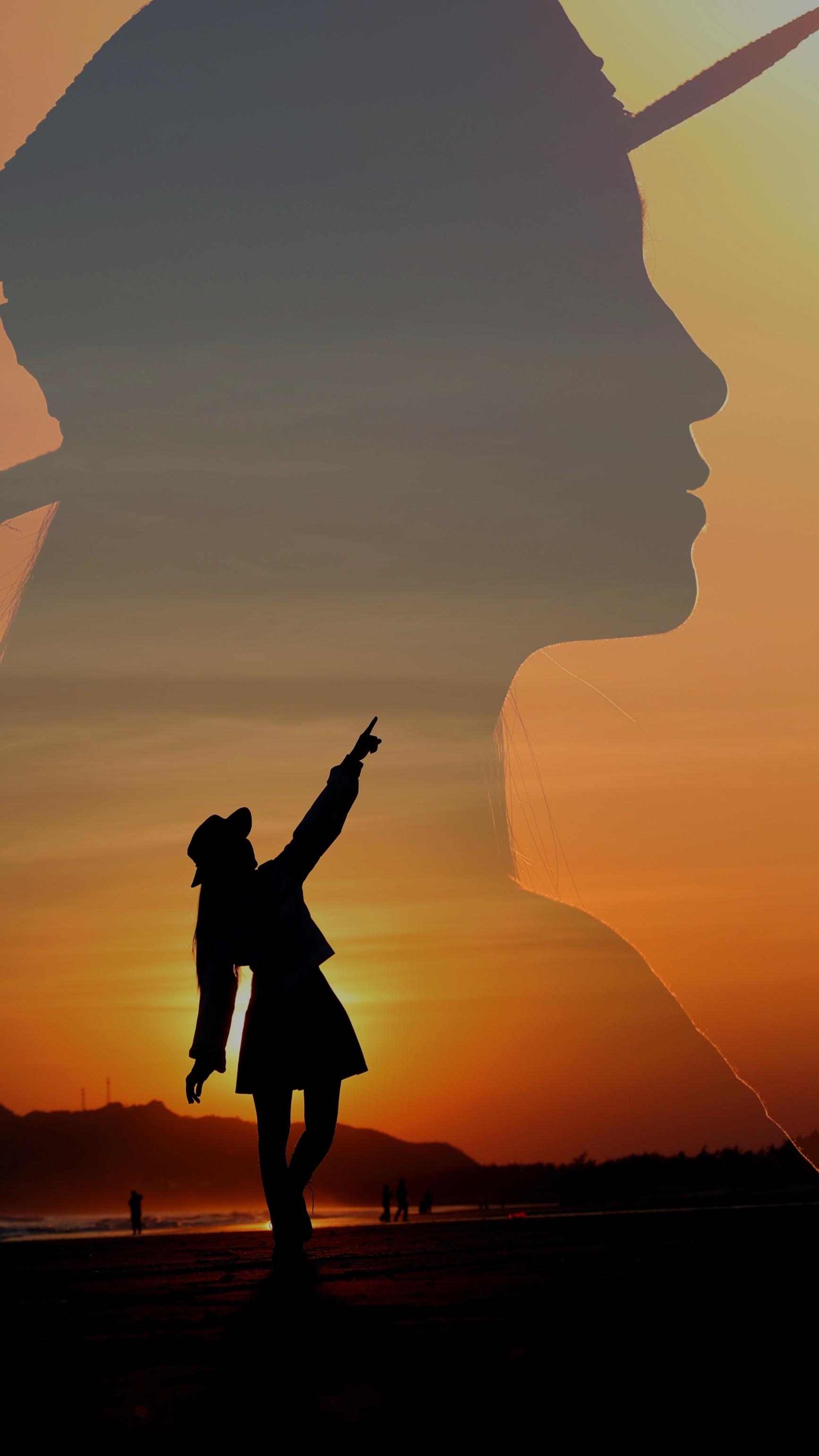 jk穿搭 摄影 铁轨 双重曝光 甜美风