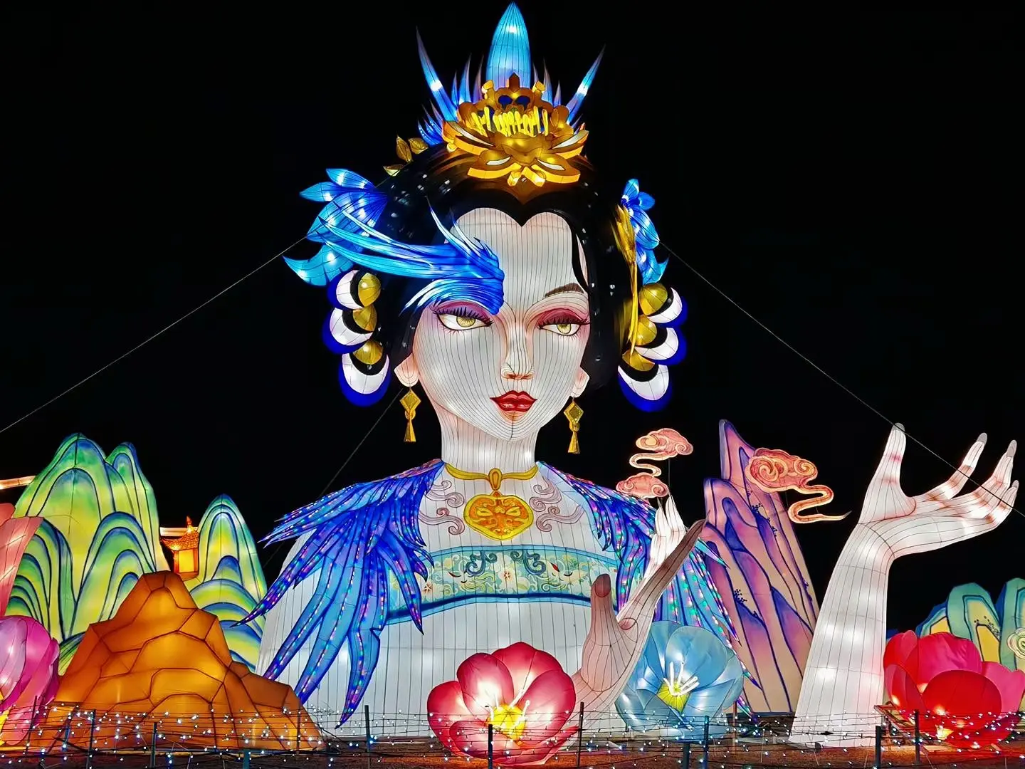 春节山海经主题灯会🔥。