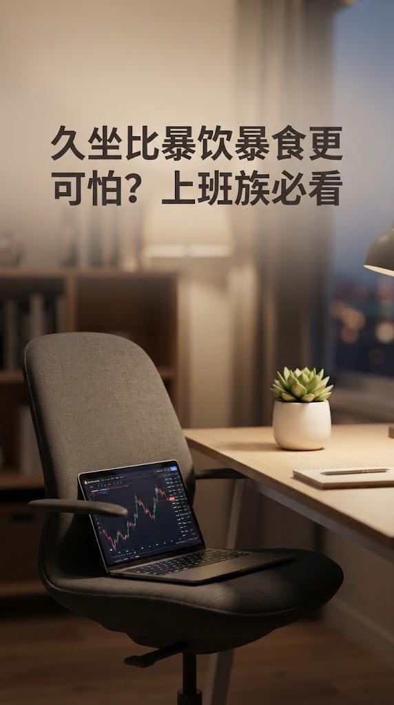 久坐比暴饮暴食更可怕？上班族必看

当代打工人每天雷打不动在工位上坐 8-10 