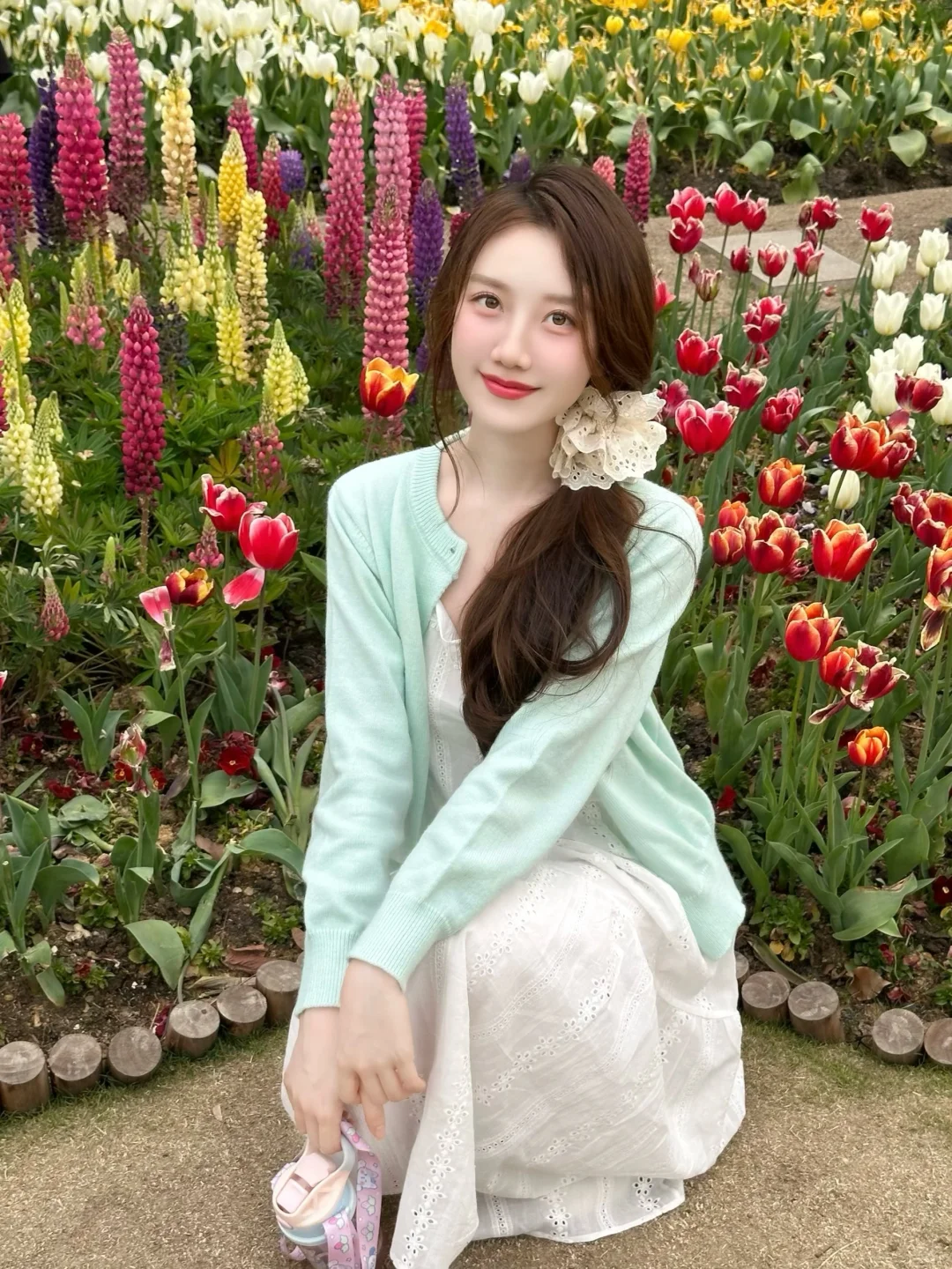来日湖公园看郁金香啦🌷