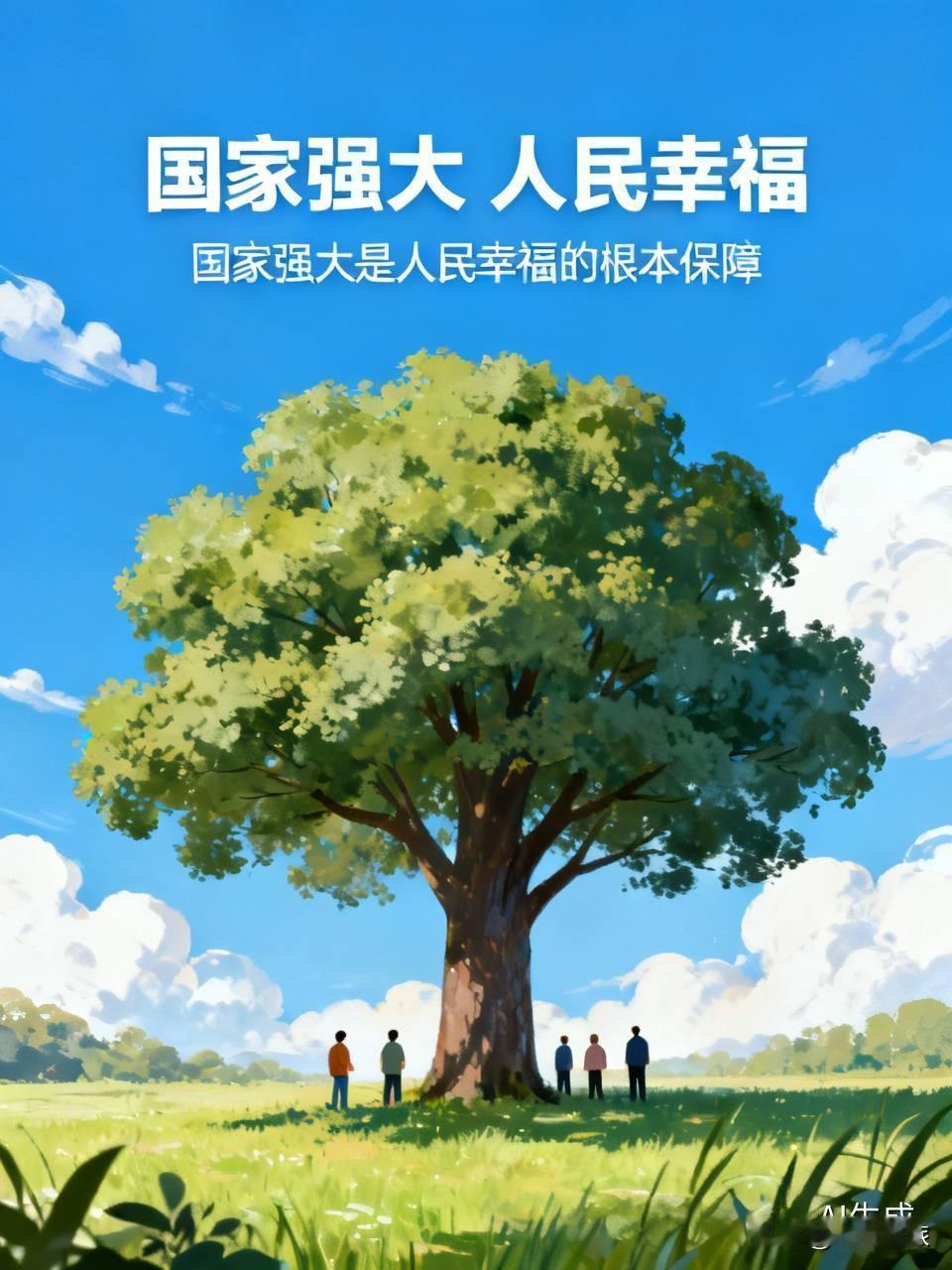 国家强大对人民意义重大。从历史看，鸦片战争后国家落后，人民备受欺凌，幸福生活无从