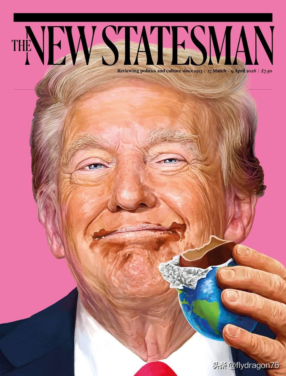 英国杂志《新政治家》（The New Statesman）复活节特刊的封面。看来