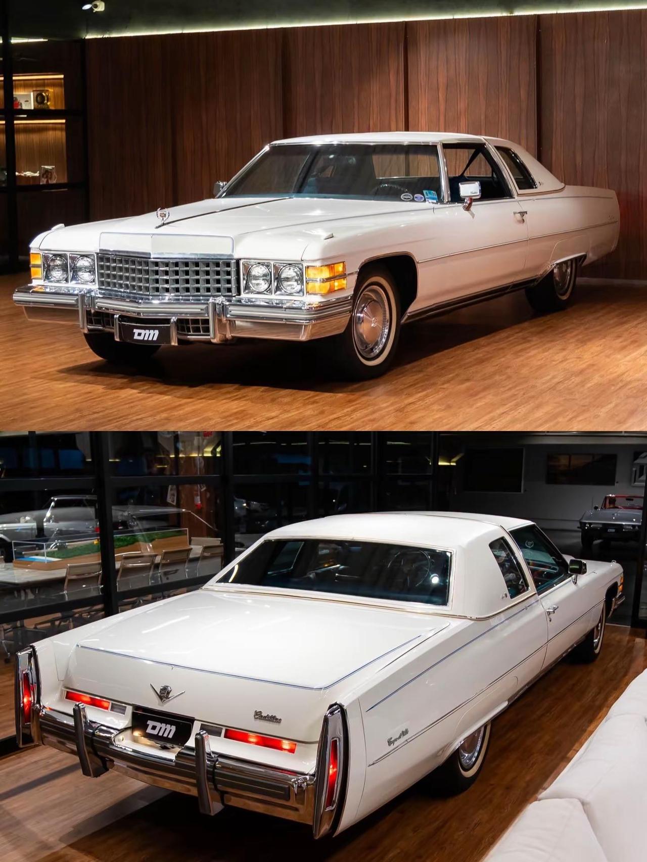 Cadillac CoupeDeVile.1974年，凯迪拉克推出了这一代 Ca