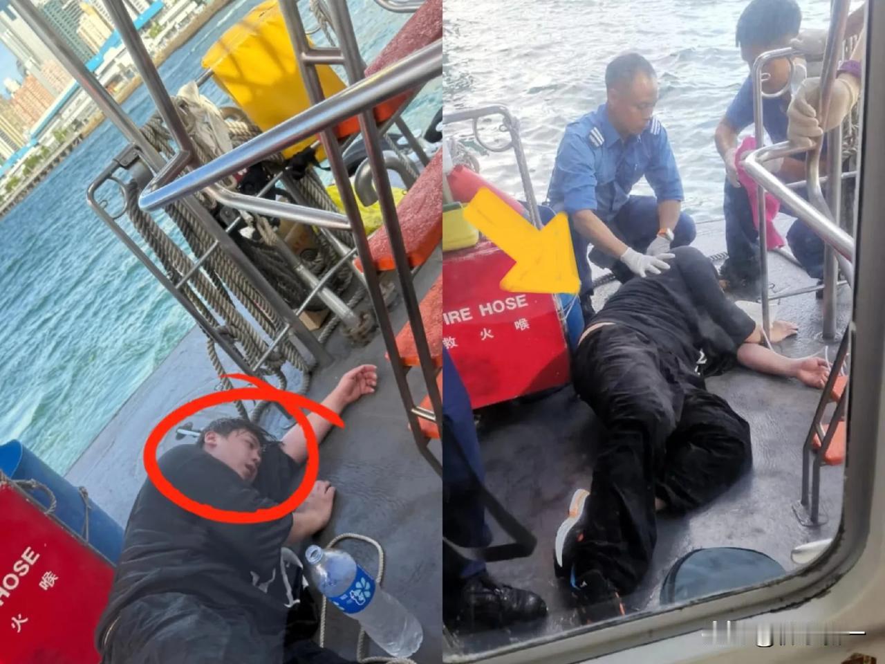 香港顶流姜涛竟然意外坠海了!
还是在副食品批发市场，这是管不住嘴，直接迈开了腿往