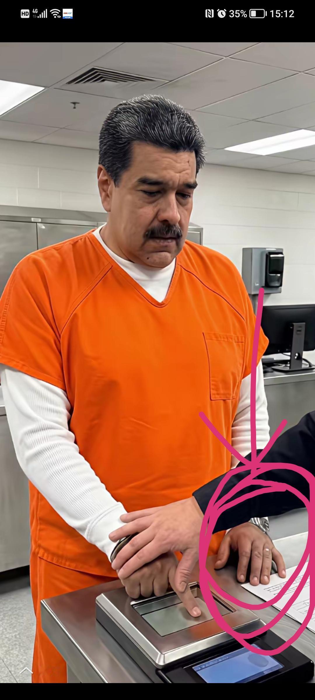 马杜罗的小手表