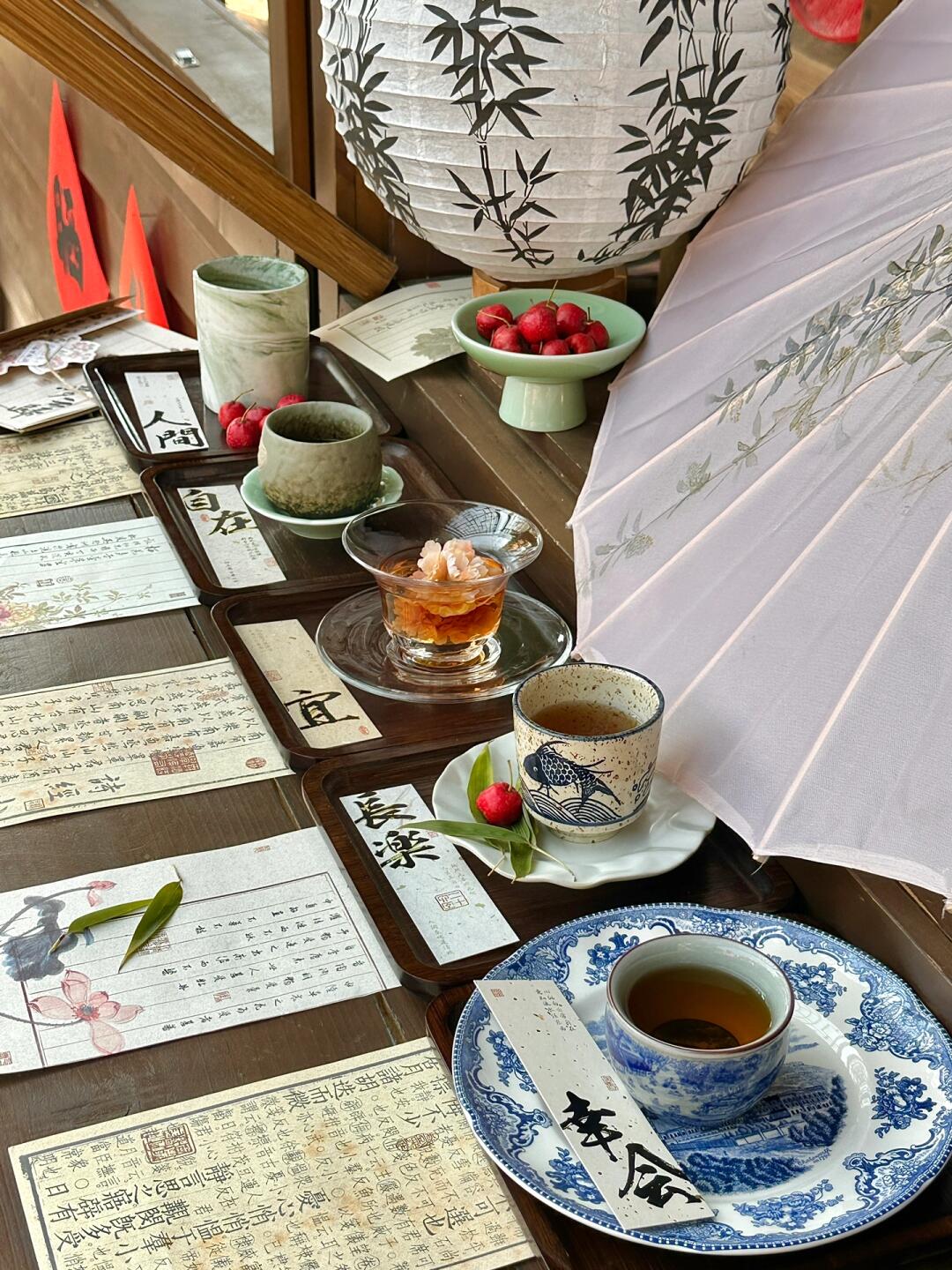 长沙新中式茶酒已经next level了。。。