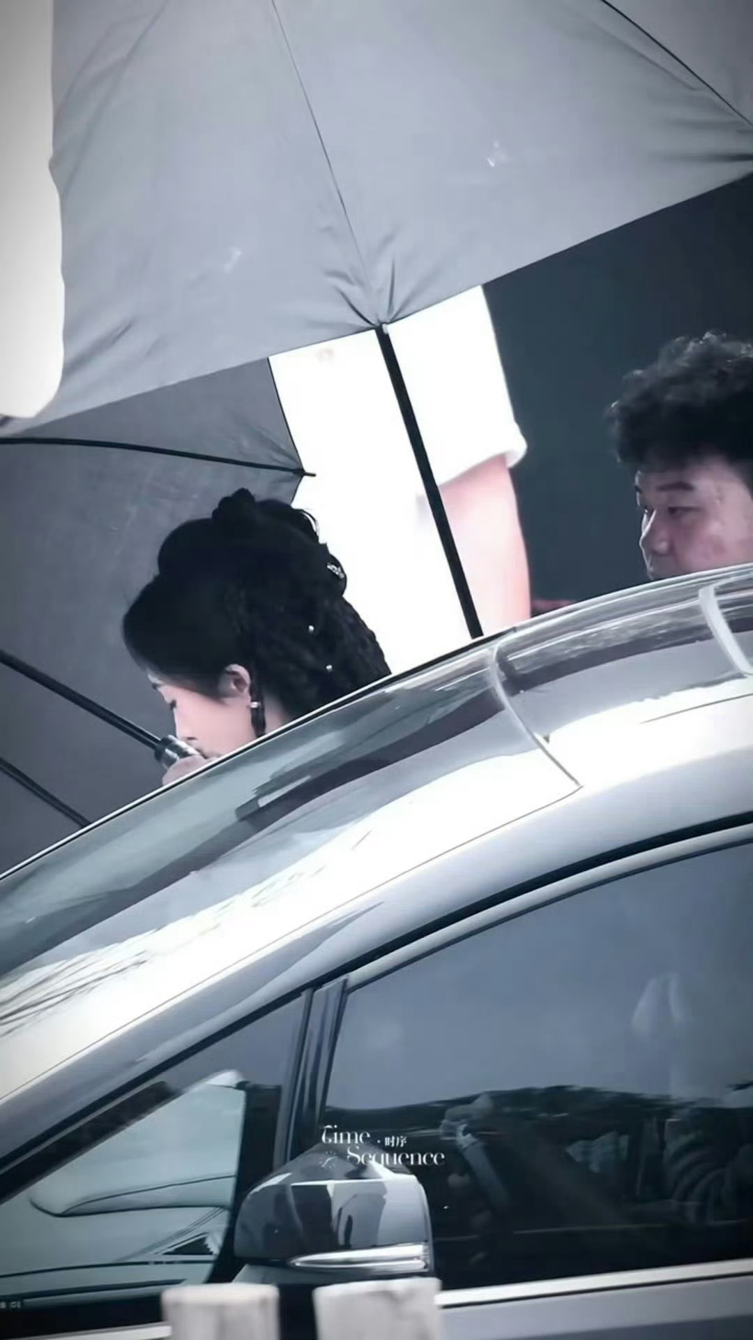 杨幂《江山大同》路透造型 