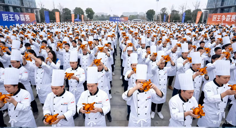 阿里千问辟谣：广场大会全员吃豆包是假的