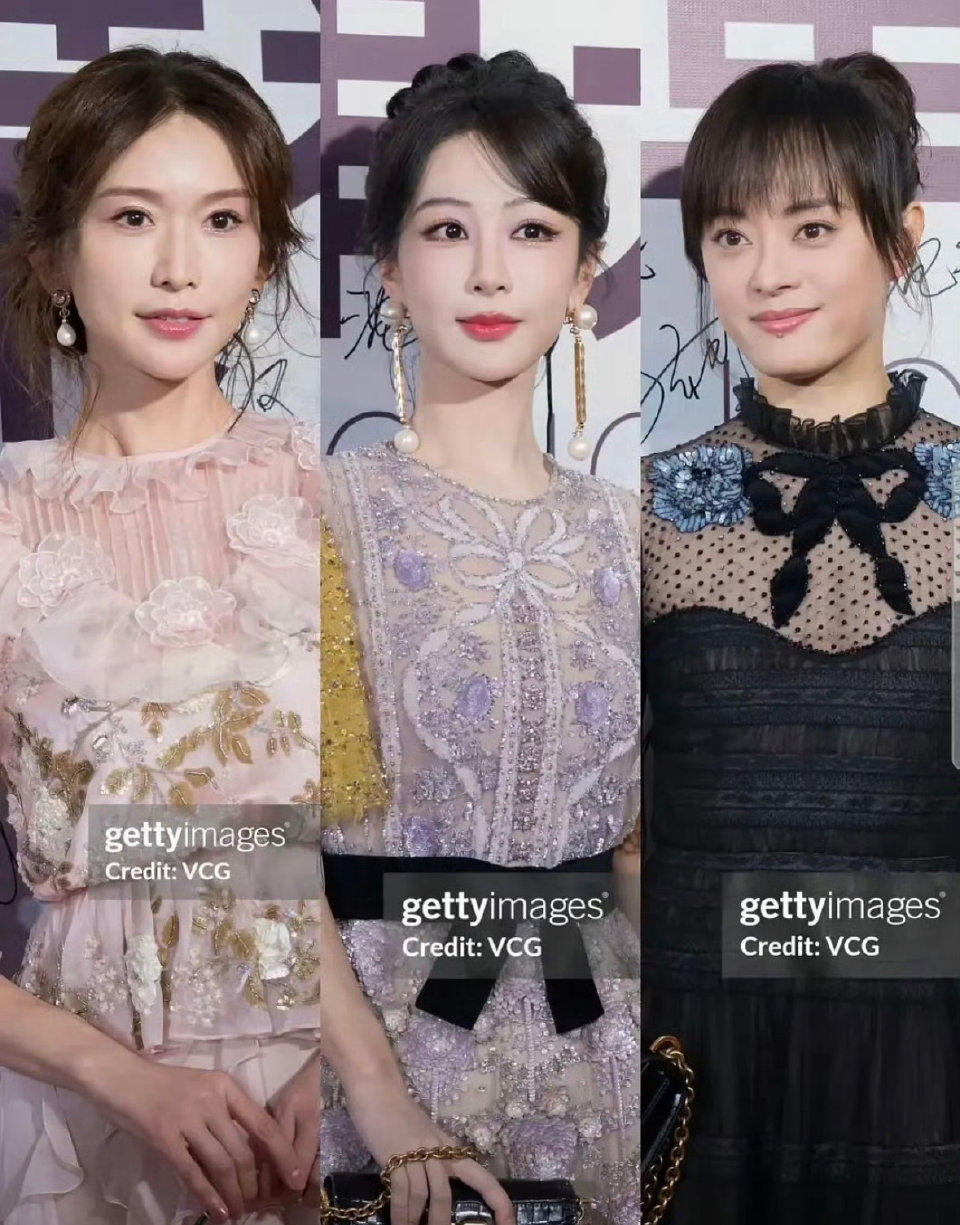 林志玲、杨紫、孙俪同场活动G社生图对比来了 ​​​
