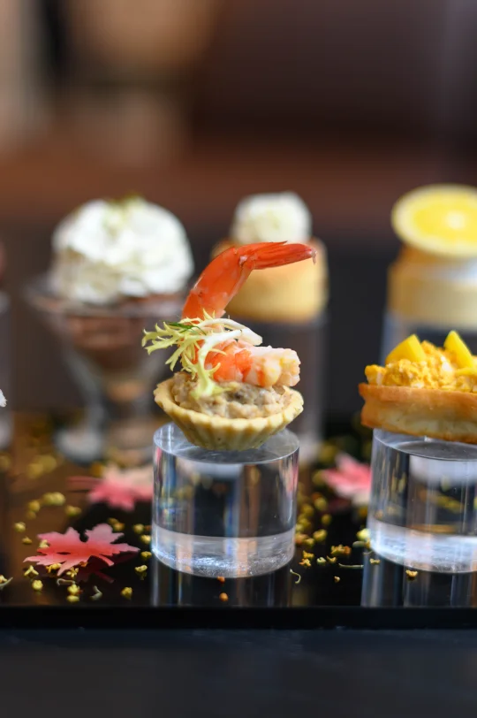 秋天去万豪吃个栗子下午茶