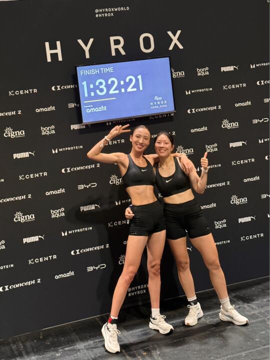 Hyrox香港站！女子双人组PB完赛啦💦🏃💪