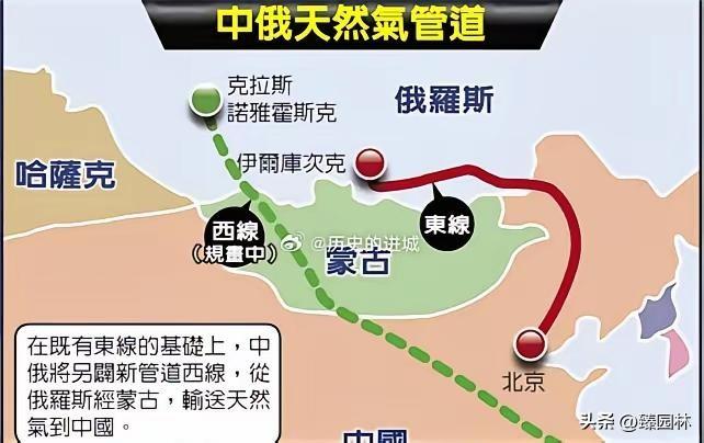 西伯利亚力量2号
走向敲定！
该天然气管道是经蒙古国到中国