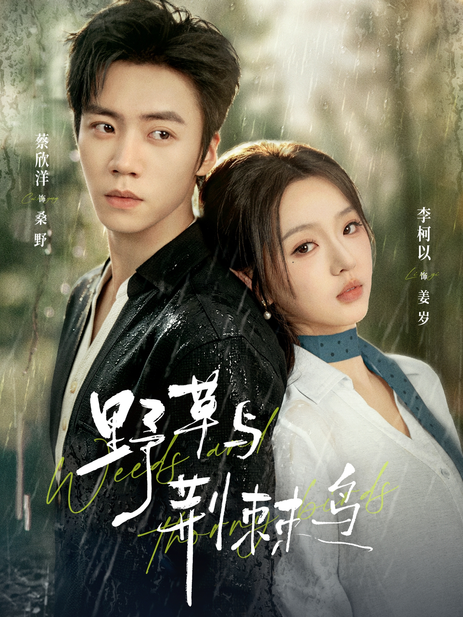 🎞️李柯以蔡欣洋新剧「野草与荆棘鸟」果短上预约啦类型是破镜重圆