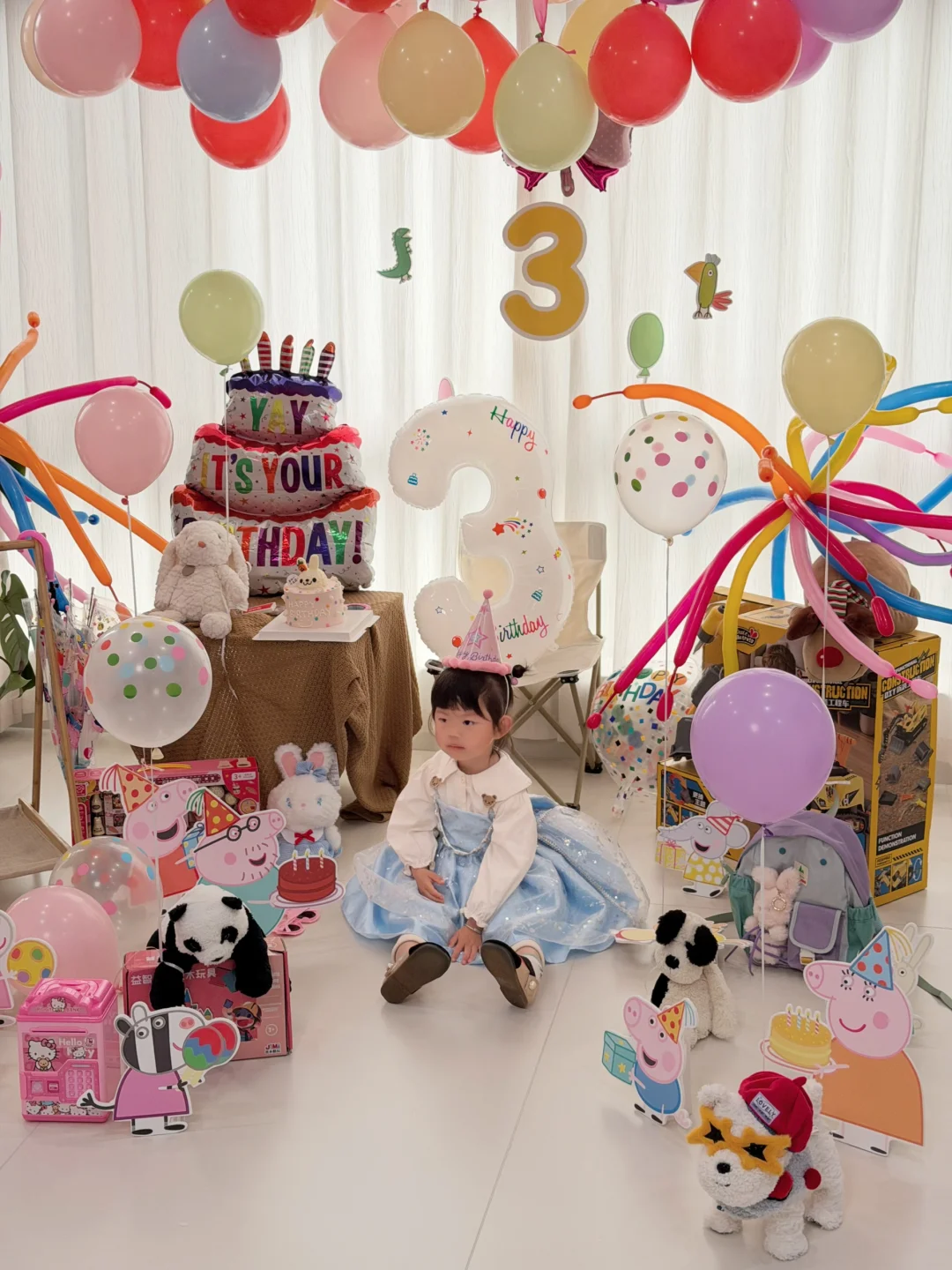 三岁小朋友生日的仪式感🎂
