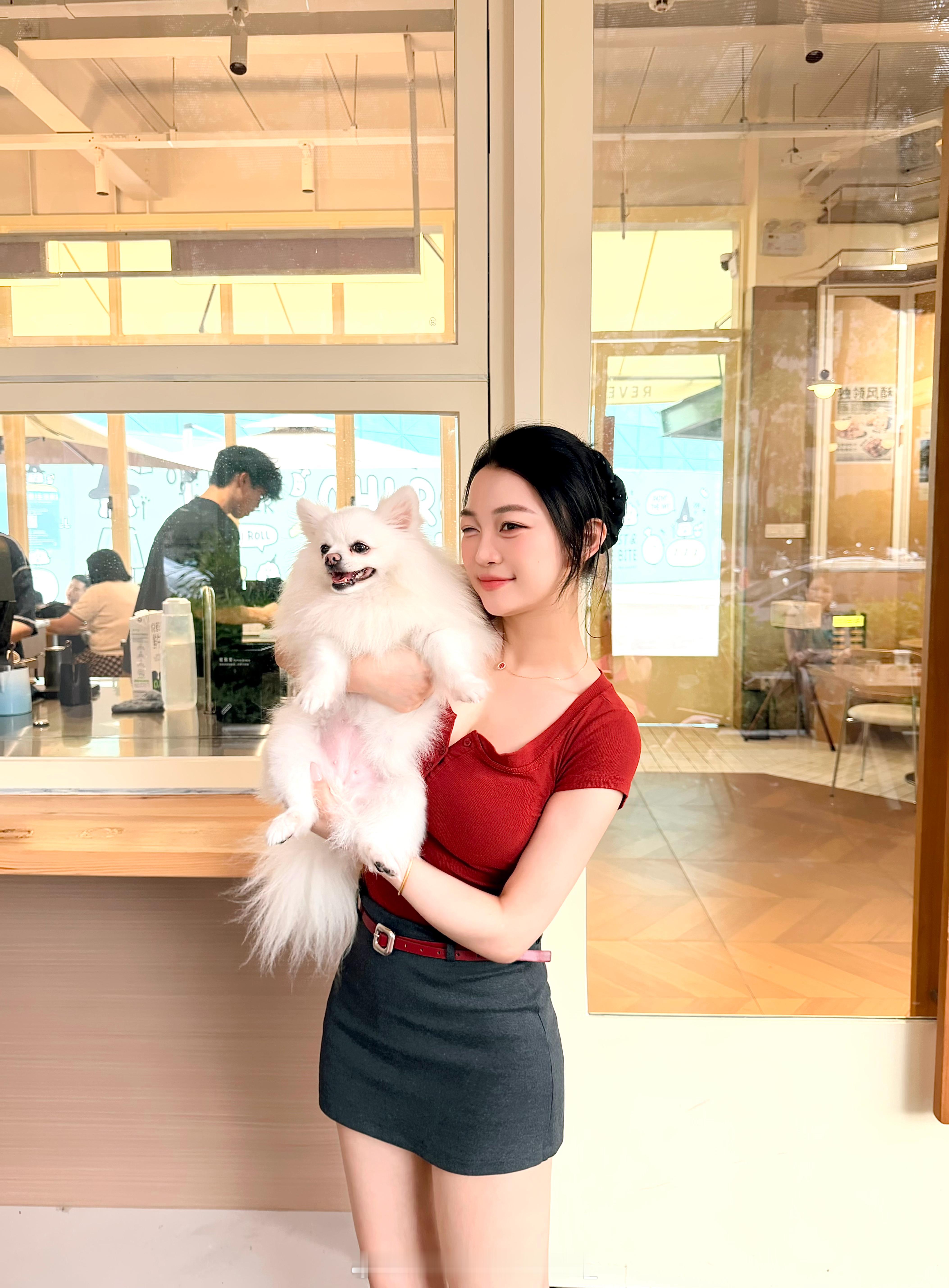 pl🐶g：            见到小狗狗自动被钓成翘嘴嘿！🐕🍓 