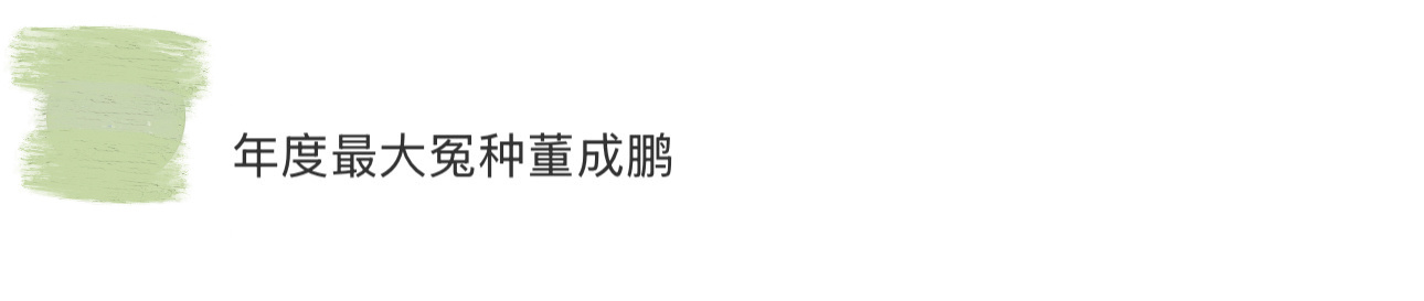 年度最大冤种董成鹏 怎么又是大鹏董成鹏被针对了，真成年度大冤种了，明明电影《长安