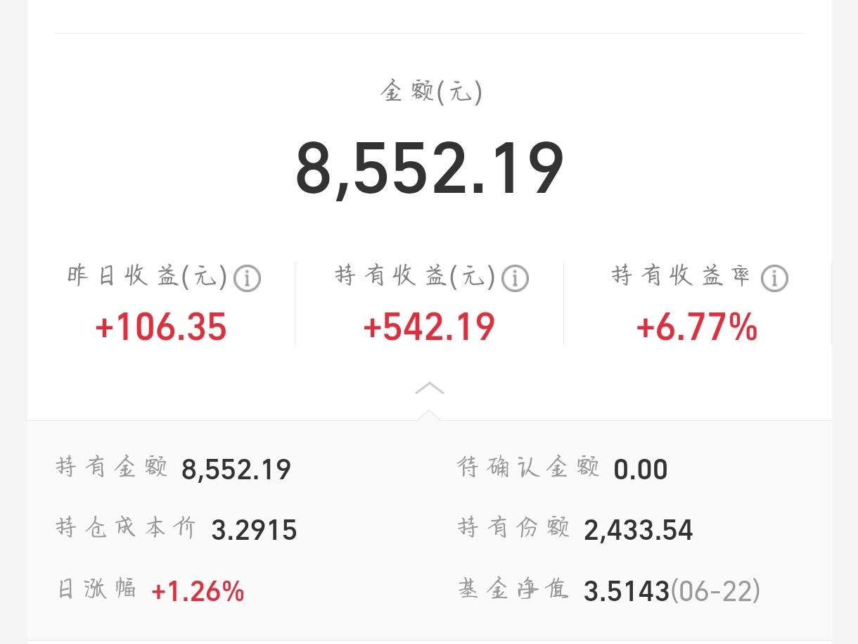 本金八千、求稳的打工人买基金，我一直守着3条大白话原则，踩坑踩出来的：
 
✅ 