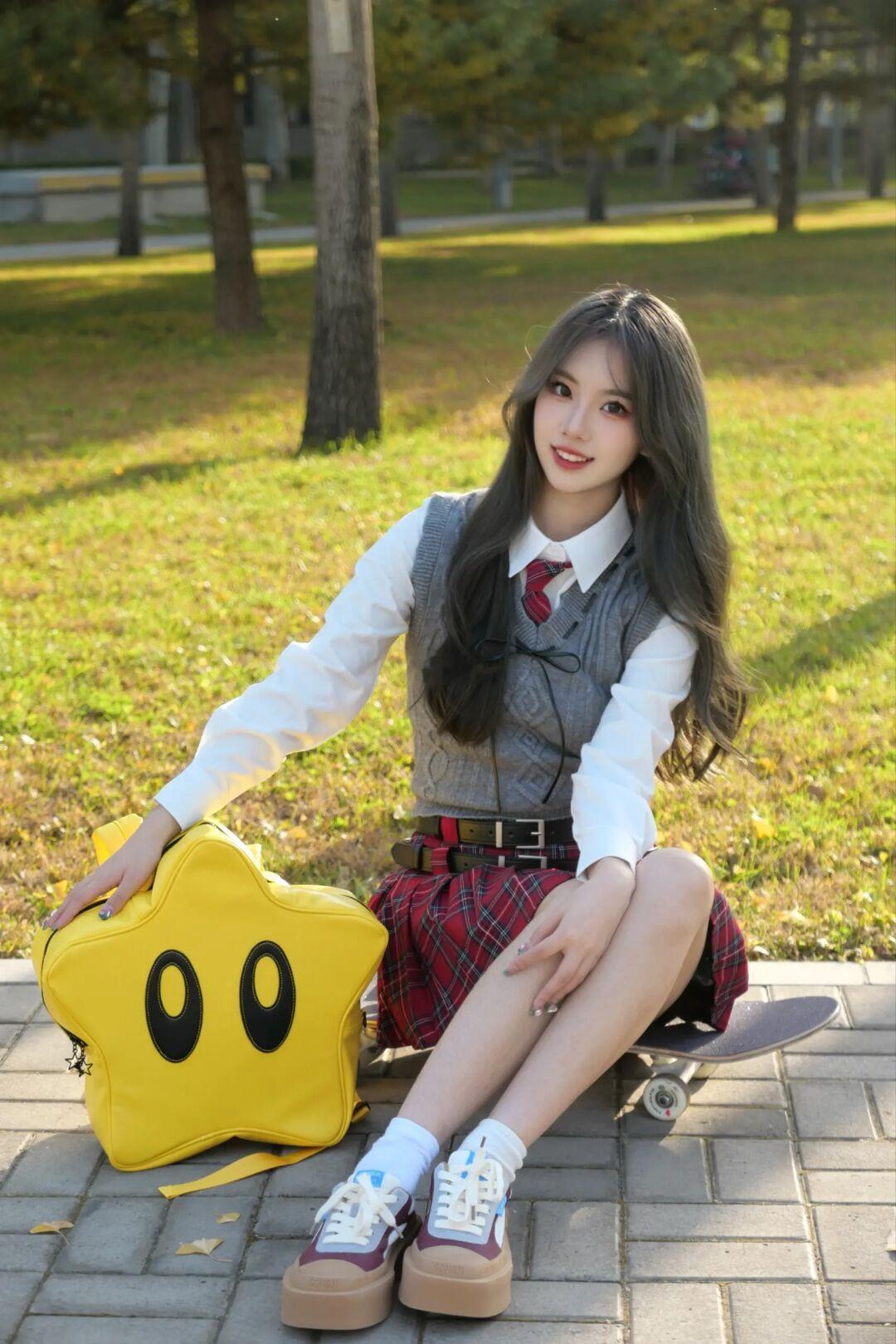 央美学姐ootd / 拍到了我心中的动漫场景