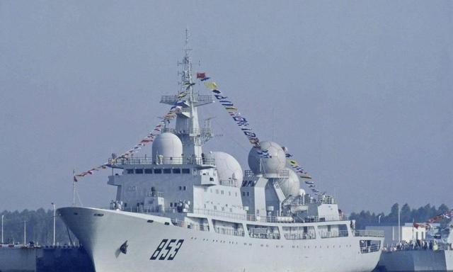 中国815电子侦察船，为何各国不能攻击它，应该说不敢攻击它，这船看上去没啥火力，