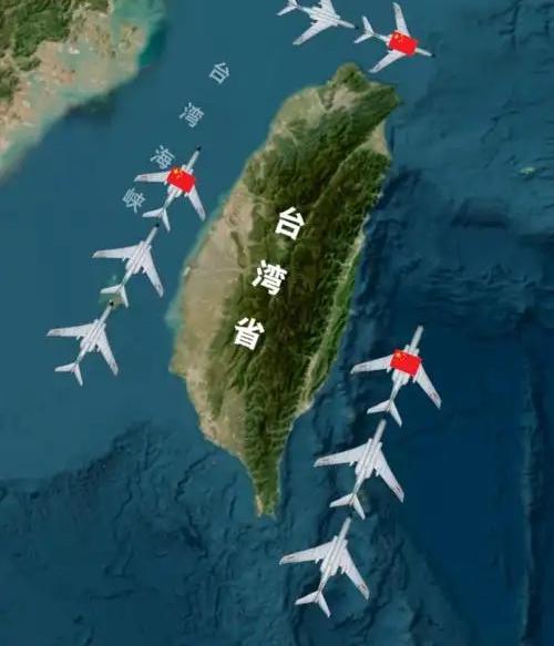 近日，近台海空域风起云涌，大批轰-6K挂载实弹贴近性的对抗演练，不仅是在向台湾，