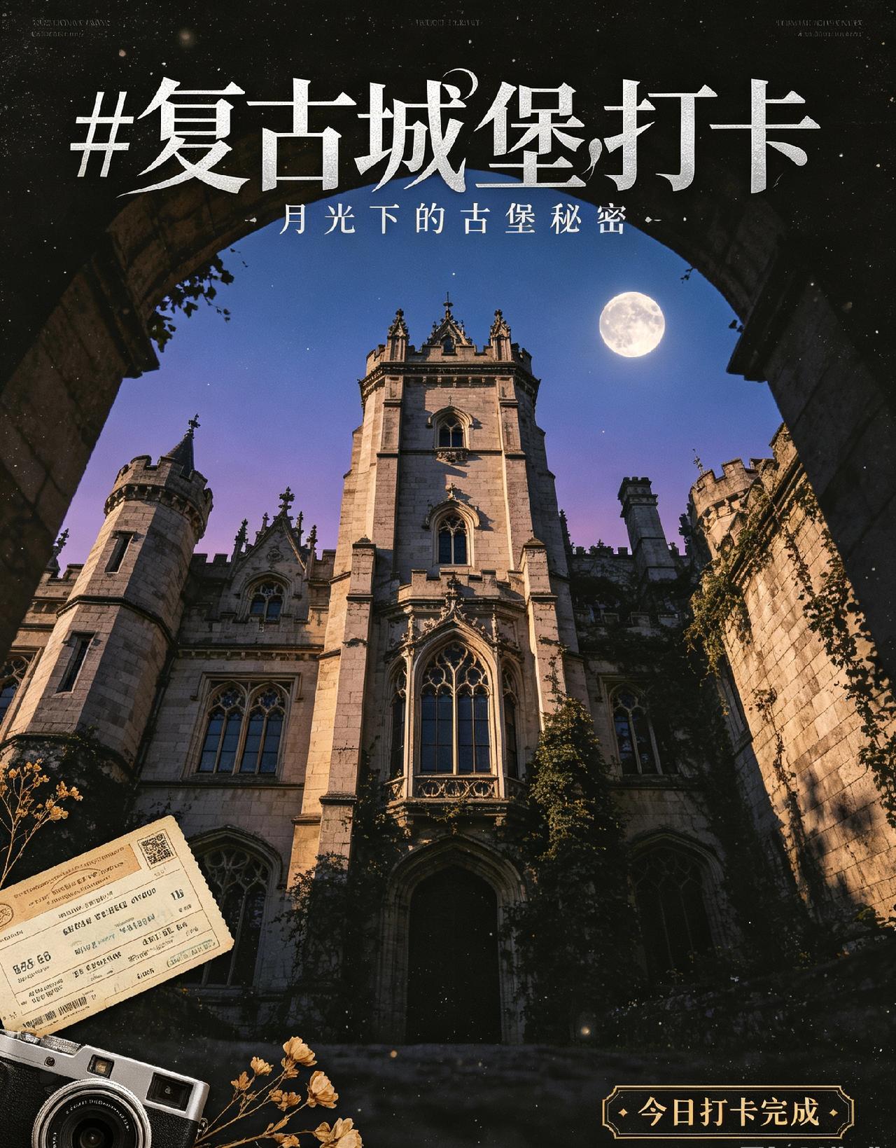 复古城堡打卡