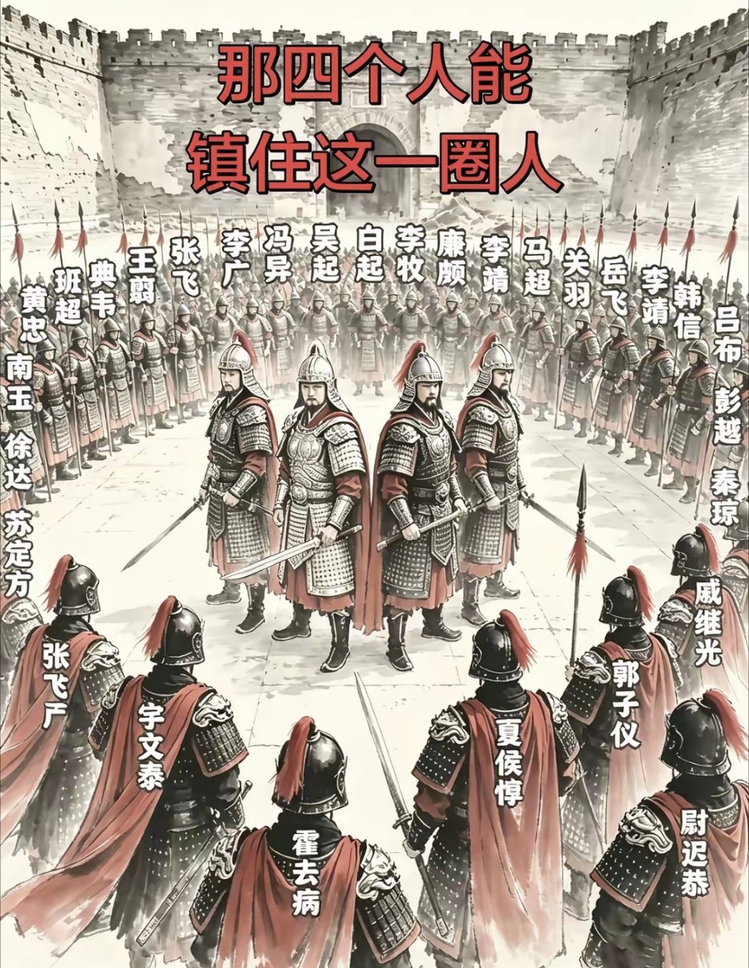 让你选四位英雄，你会选谁呢？烽火问鼎计划