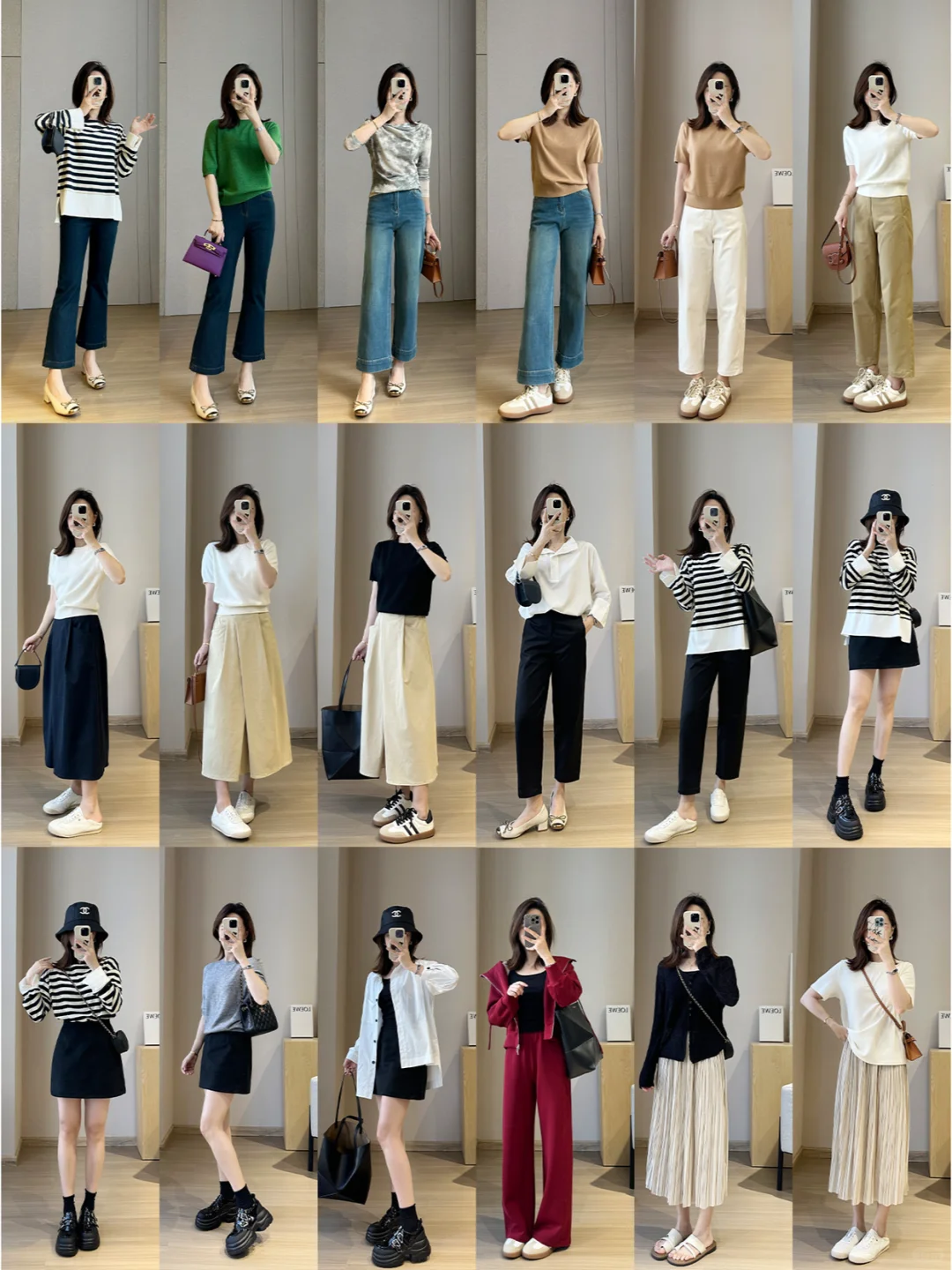 18套绝美look，穿出早秋时髦感 ！