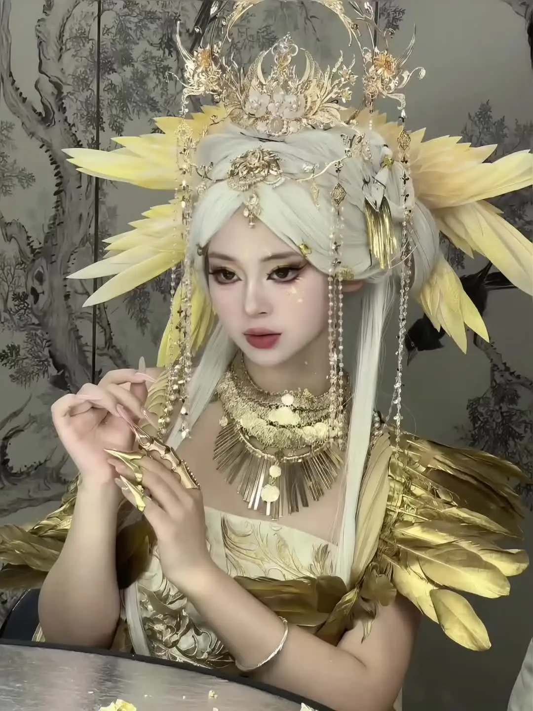 洛阳你真的太懂我了🥹！ 真的好喜欢我妆造呀 根本不会撞款！独一无二的...