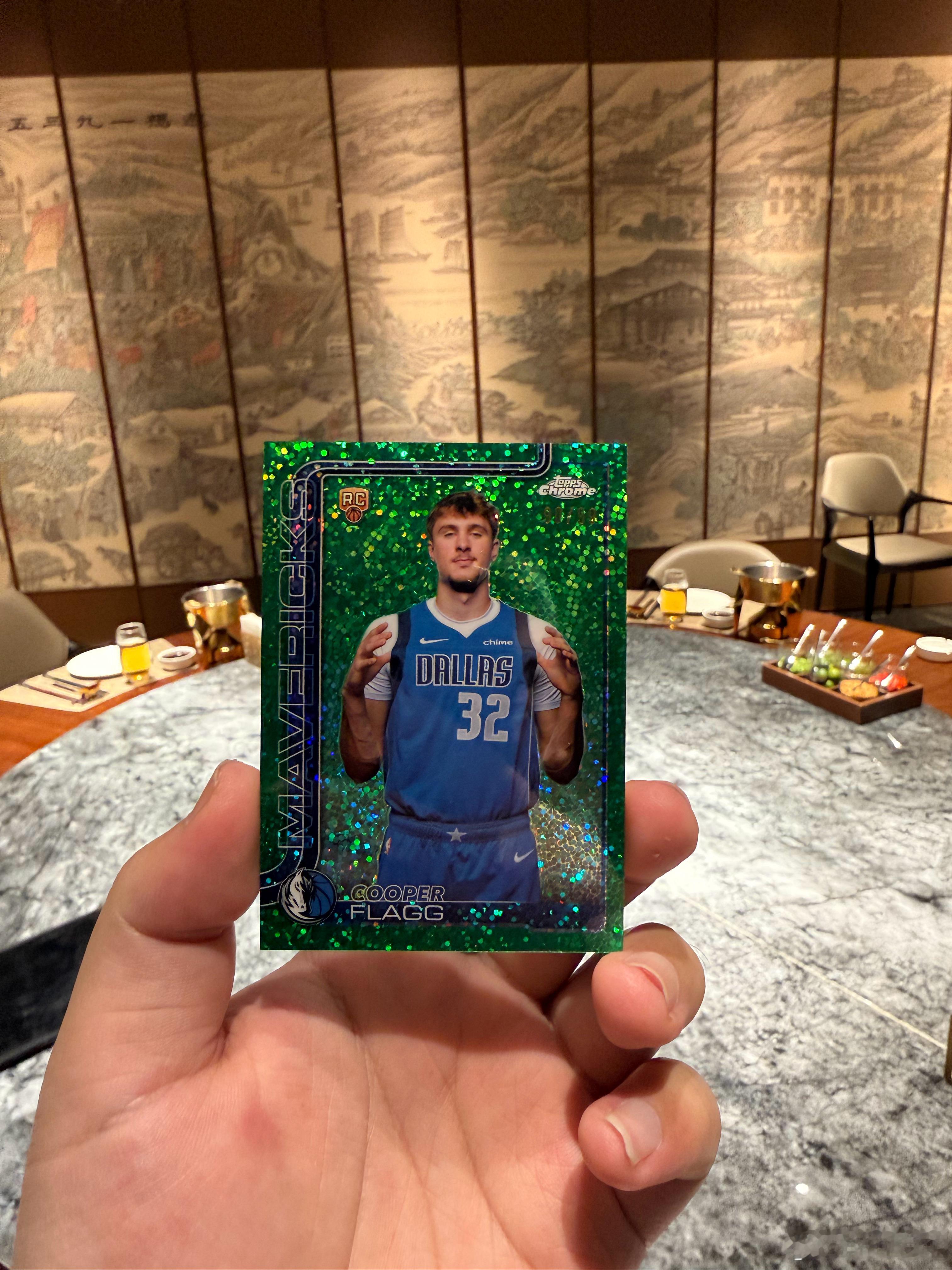 饭前吃饭拆了一盒Topps Chrome hobby! 逮捕弗拉格！ 