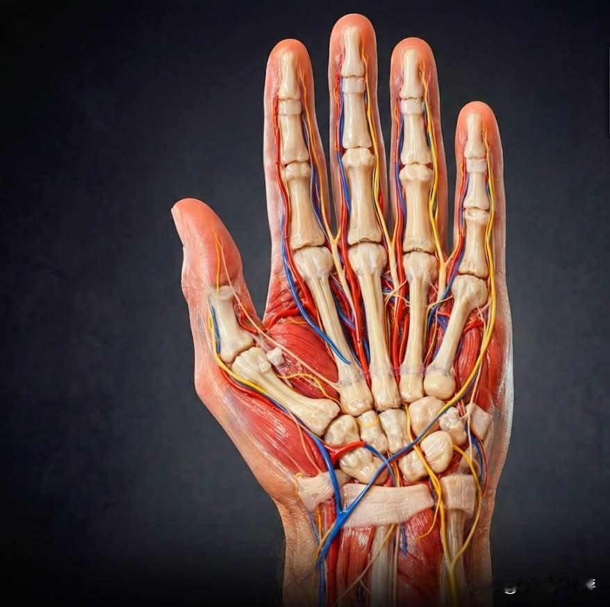 信不信由你，你的手指内部其实并没有肌肉。相反，它们的运作就像一套复杂的远程滑轮系