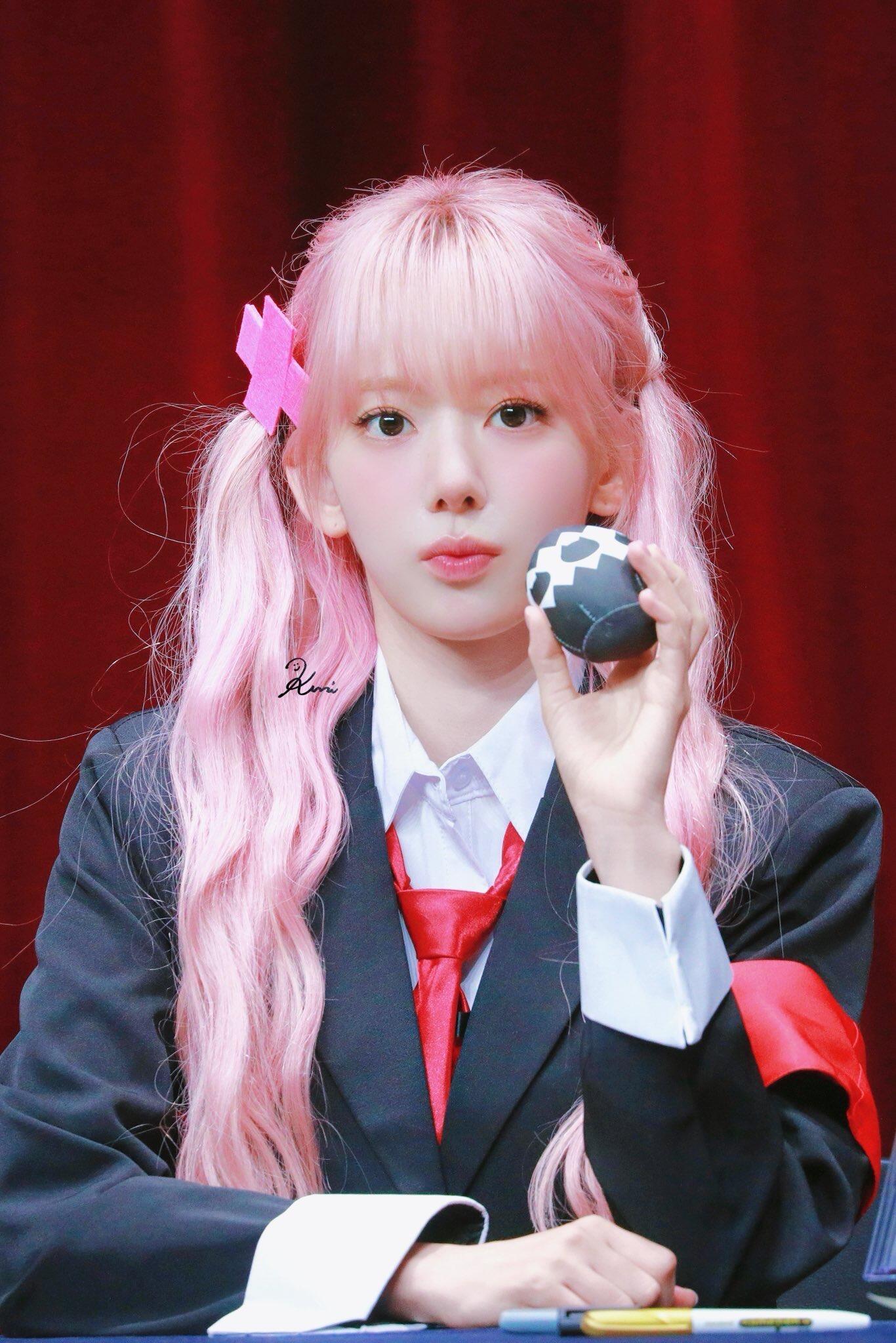再次重逢的kpop 【宫脇咲良亚梦版】天选发色找到了它的天菜妆造 