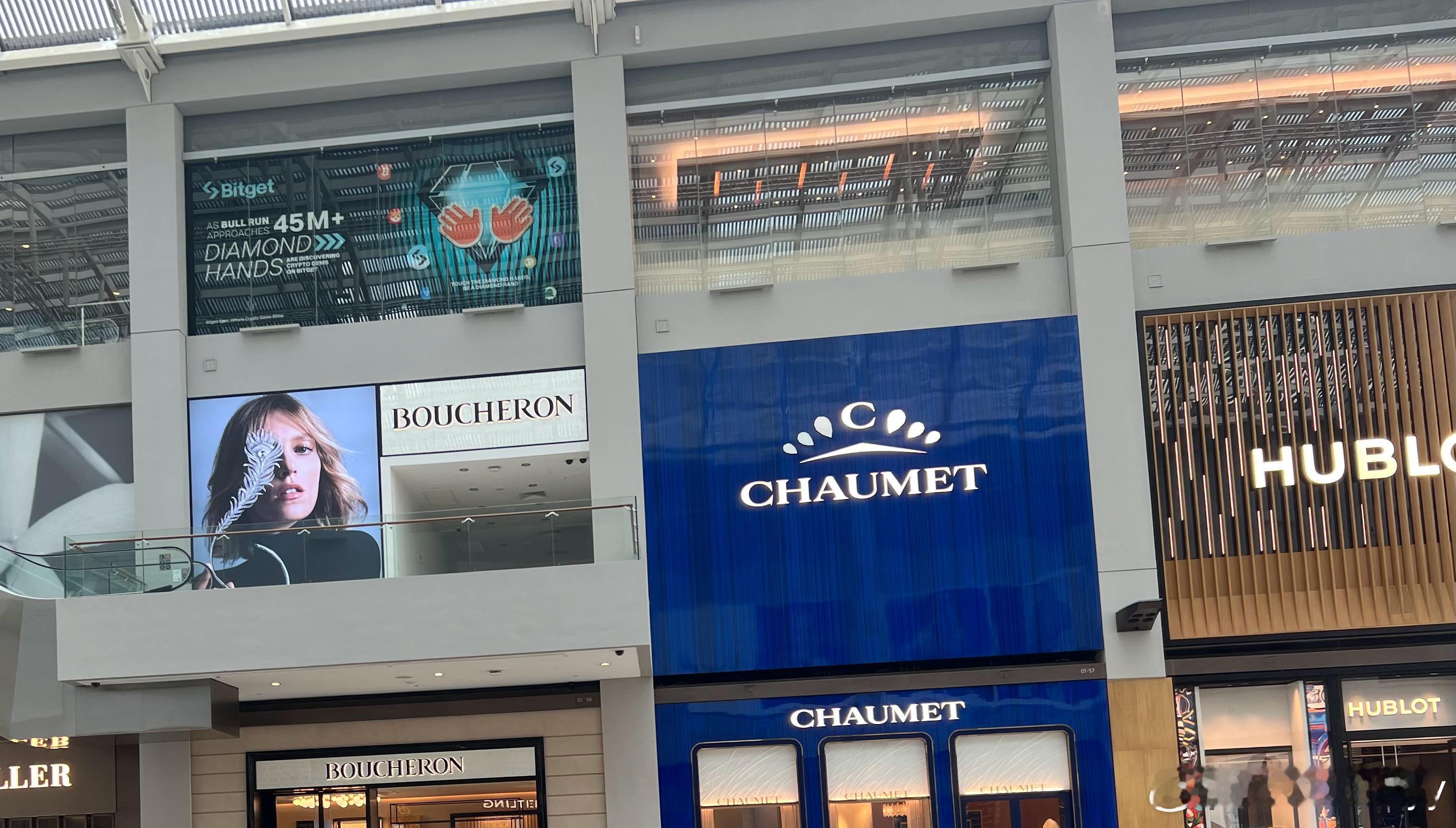 新加坡金沙酒店购物。 