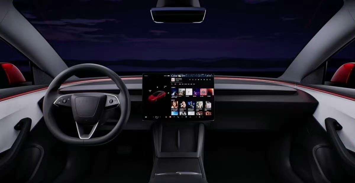 廉价版 model 3 上架香港澳门市场，主要是在现有的基础上继续减配内饰！
