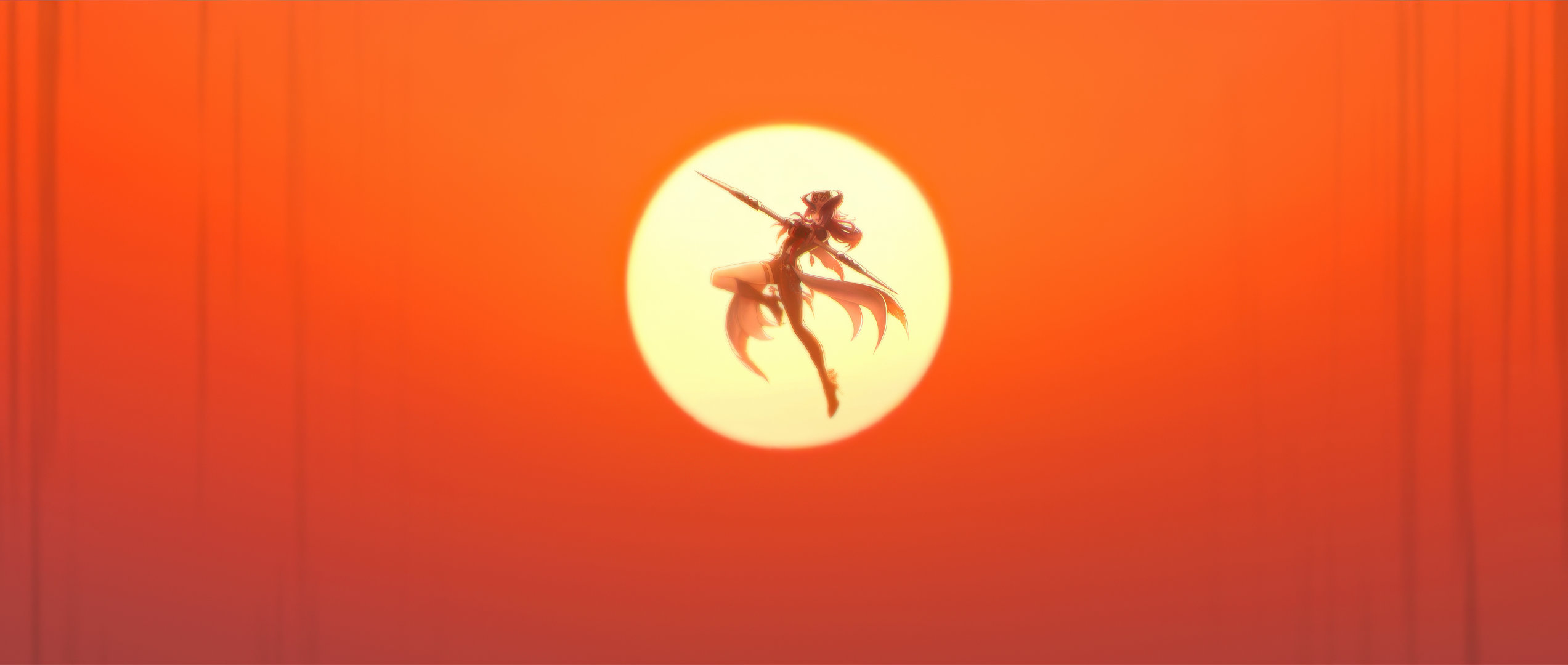 原神[超话]  恰斯卡的这张壁纸，真的太帅了！！！ 