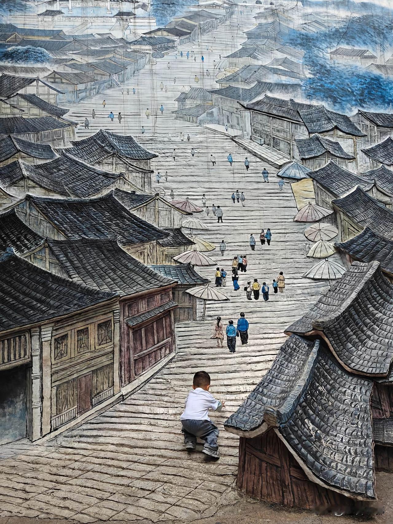 网友分享以假乱真的画，你看出从哪里开始是画了么？
