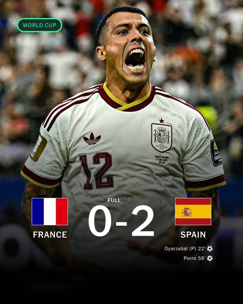 幸亏热刺提前续约了波罗！在西班牙2-0击败法国的世界杯半决赛中，来自热刺的右后卫