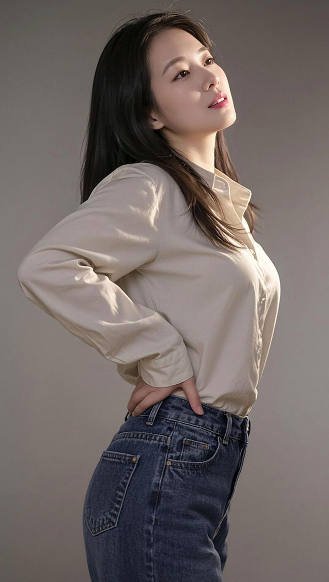 AI低饱和人像 甜系女孩 今日分享甜美写真优雅气质