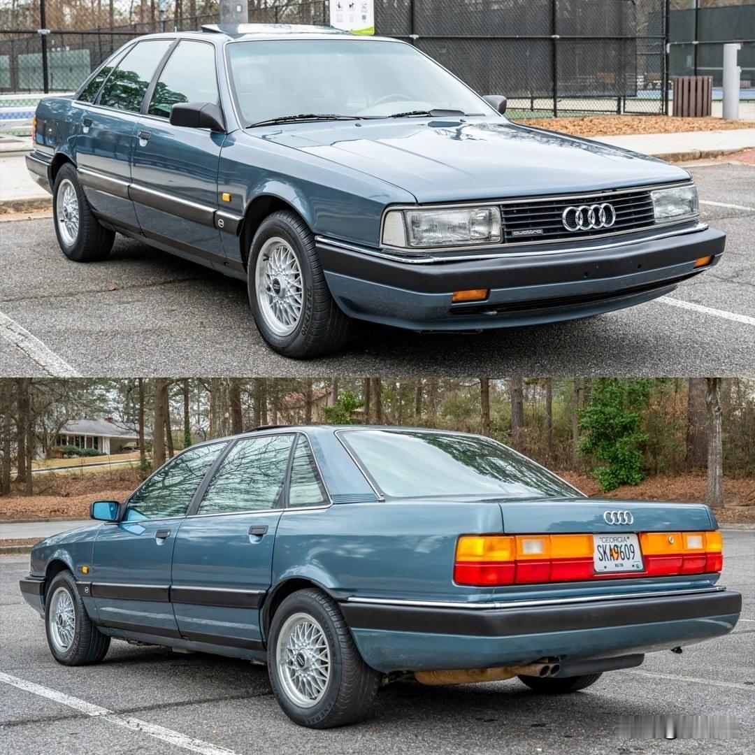 1991年的Audi 200 20V Quattro像一封写给上世纪末技术狂热者