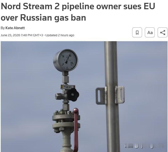 🇪🇺🇷🇺 那么，欧洲——没有我们的天然气，日子过得惨吗？

据路透社报道
