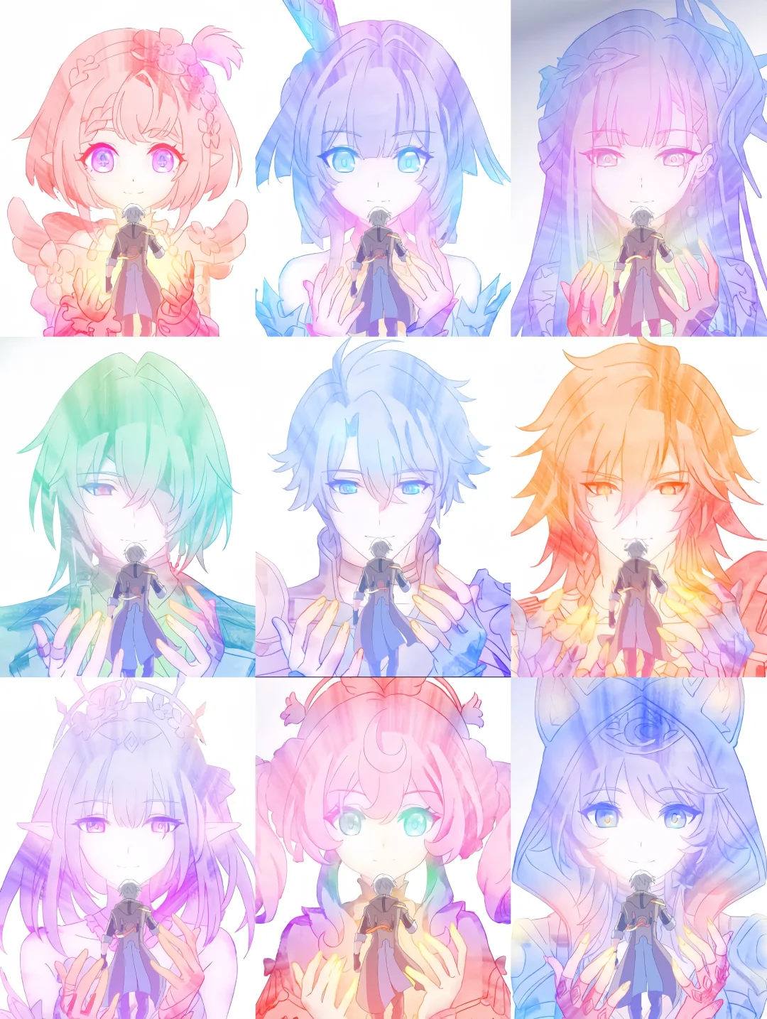 喜欢每个人都把小灰捧在手心里的感觉~