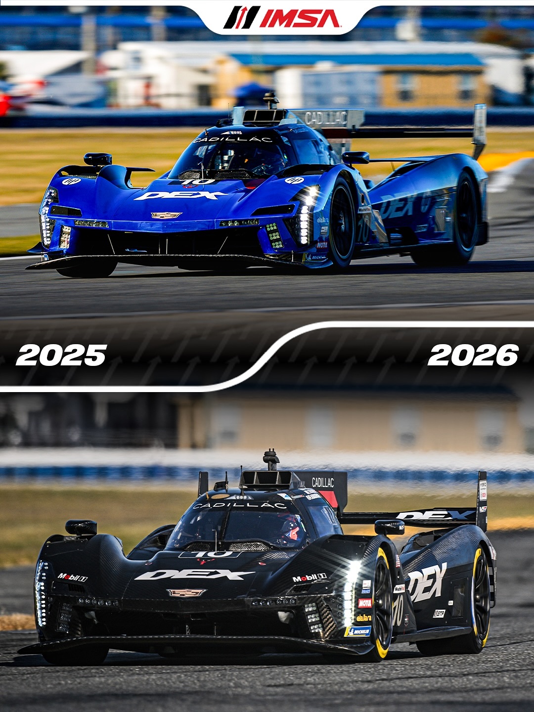 IMSA戴通纳冬测上完成“进化”的赛车，LMDh和GT3都有，看看它们在升级前后