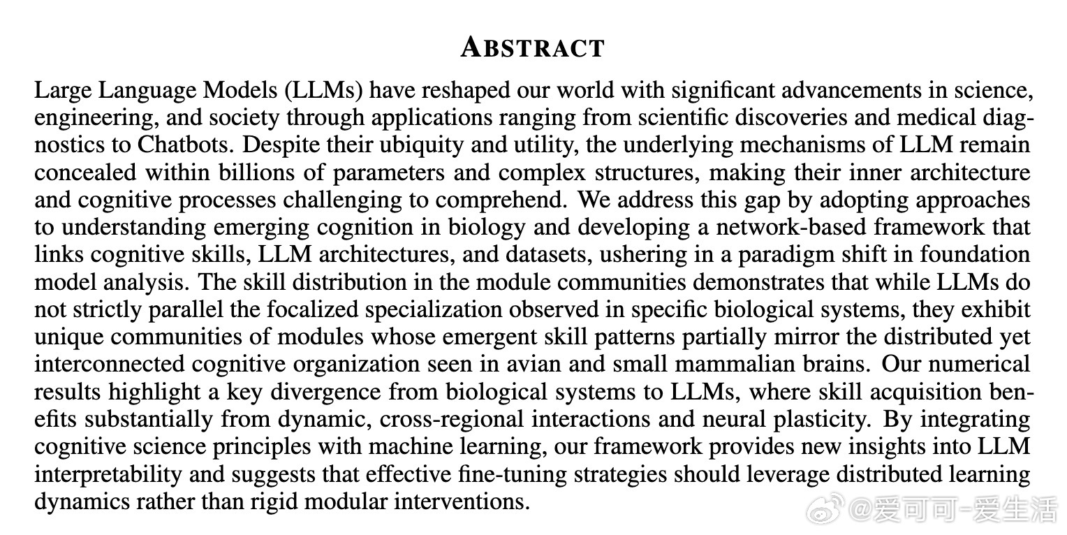 [LG]《Unraveling the cognitive patterns o