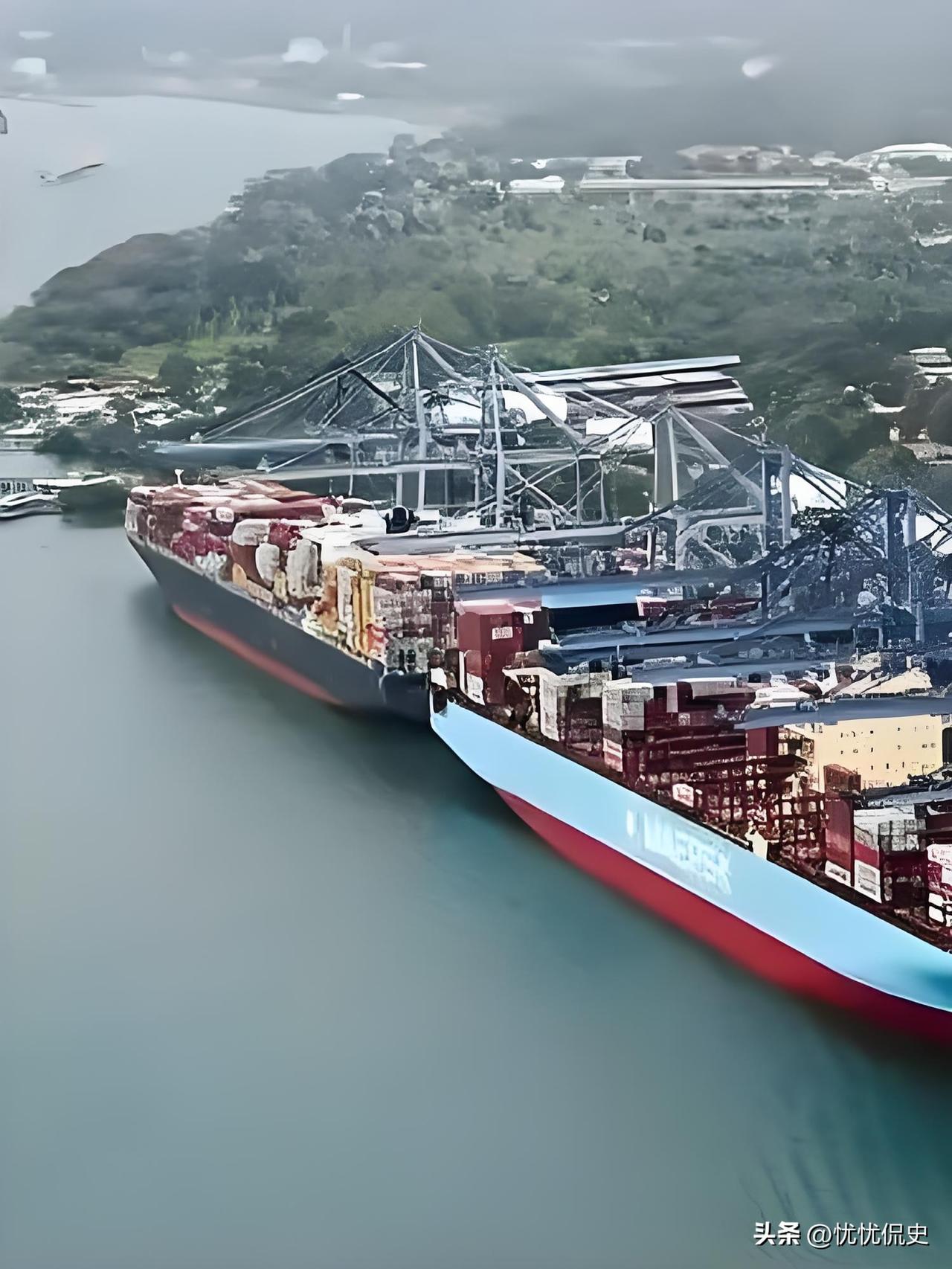 这就是中国对巴拿马的第二级精准制裁。所有巴拿马注册船舶停靠中国港口，都要接受漫长