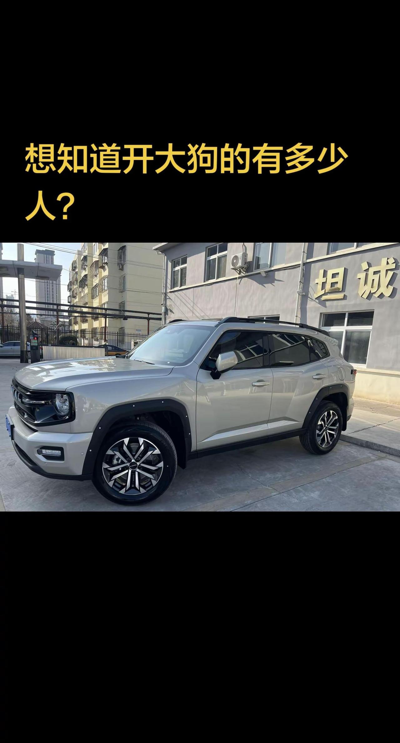 想知道开大狗的有多少人？敢开的越野方盒子车型 哈弗大狗汽车 哈弗大狗
