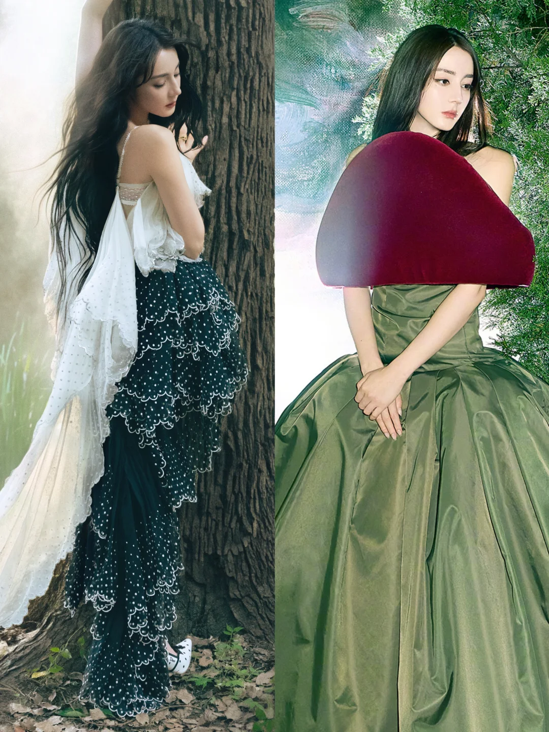 迪丽热巴VOGUE单人封，影视时尚双开花！