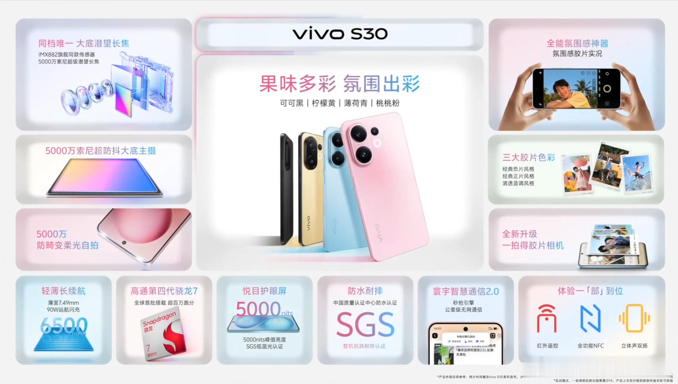 vivo S30价格来啦！国补后2294.15元起！vivo S30 Pro m