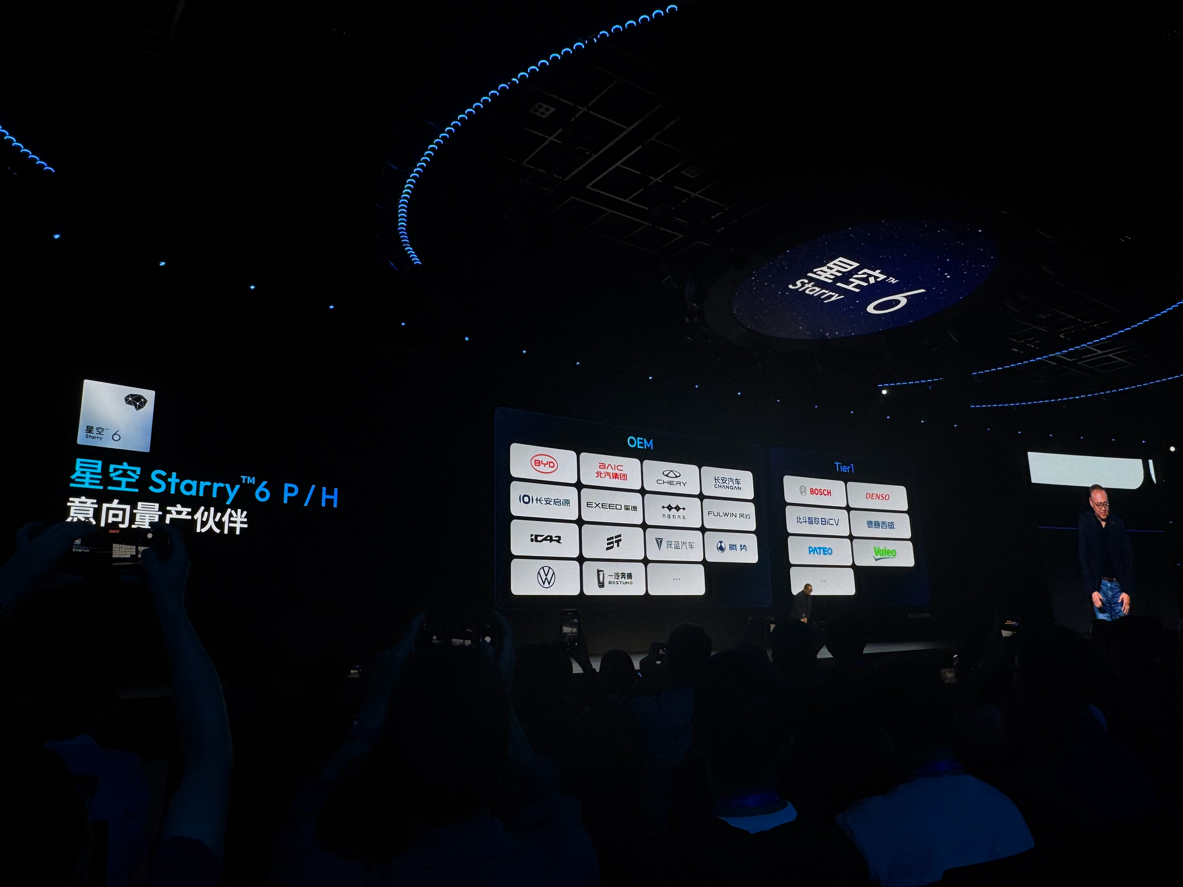 地平线星空芯片的量产节奏。目前已经完成了工程验证、实车验证阶段，今年三季度会量产