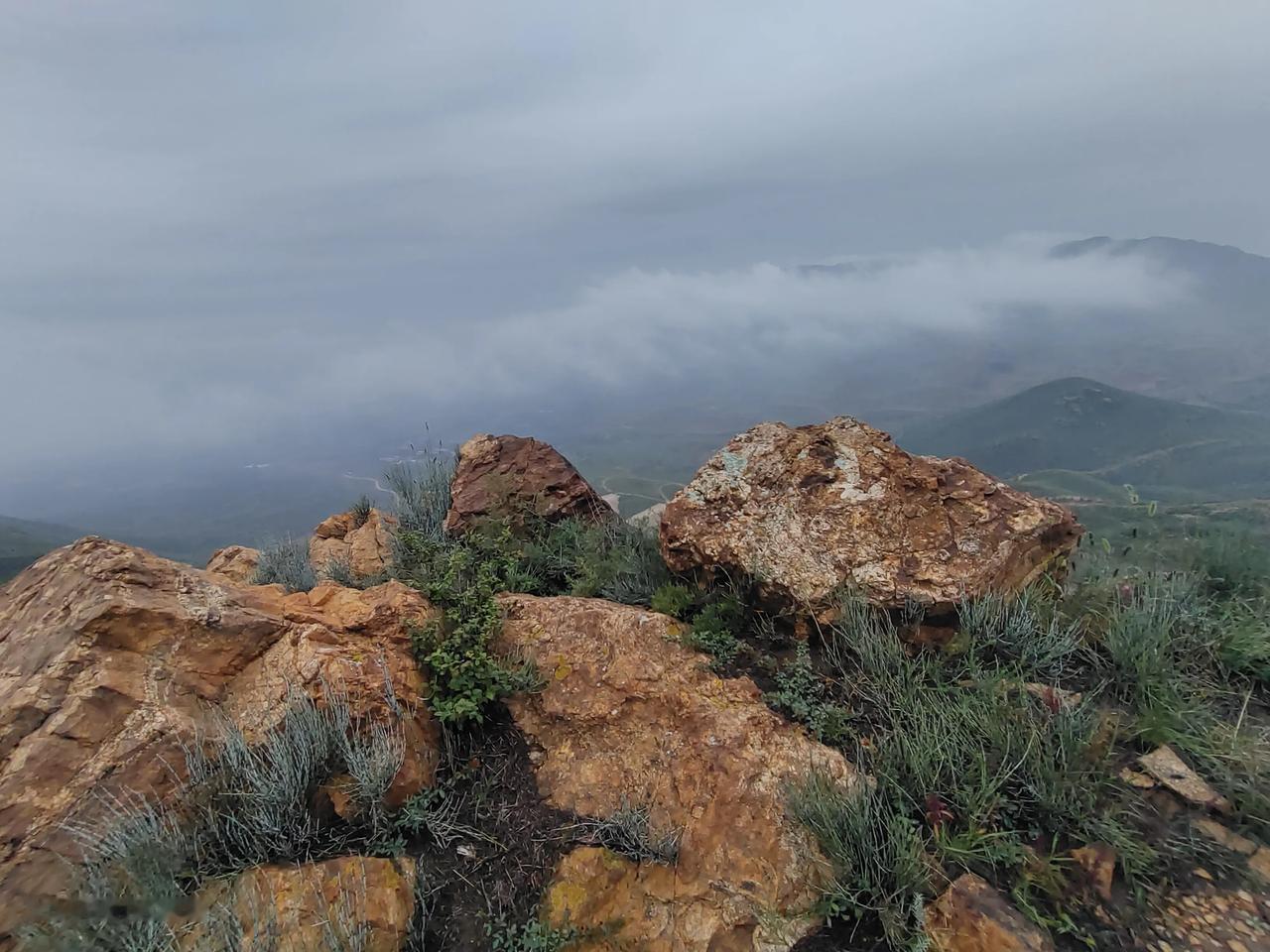 发一组中秋节当天不一样的宣化北山