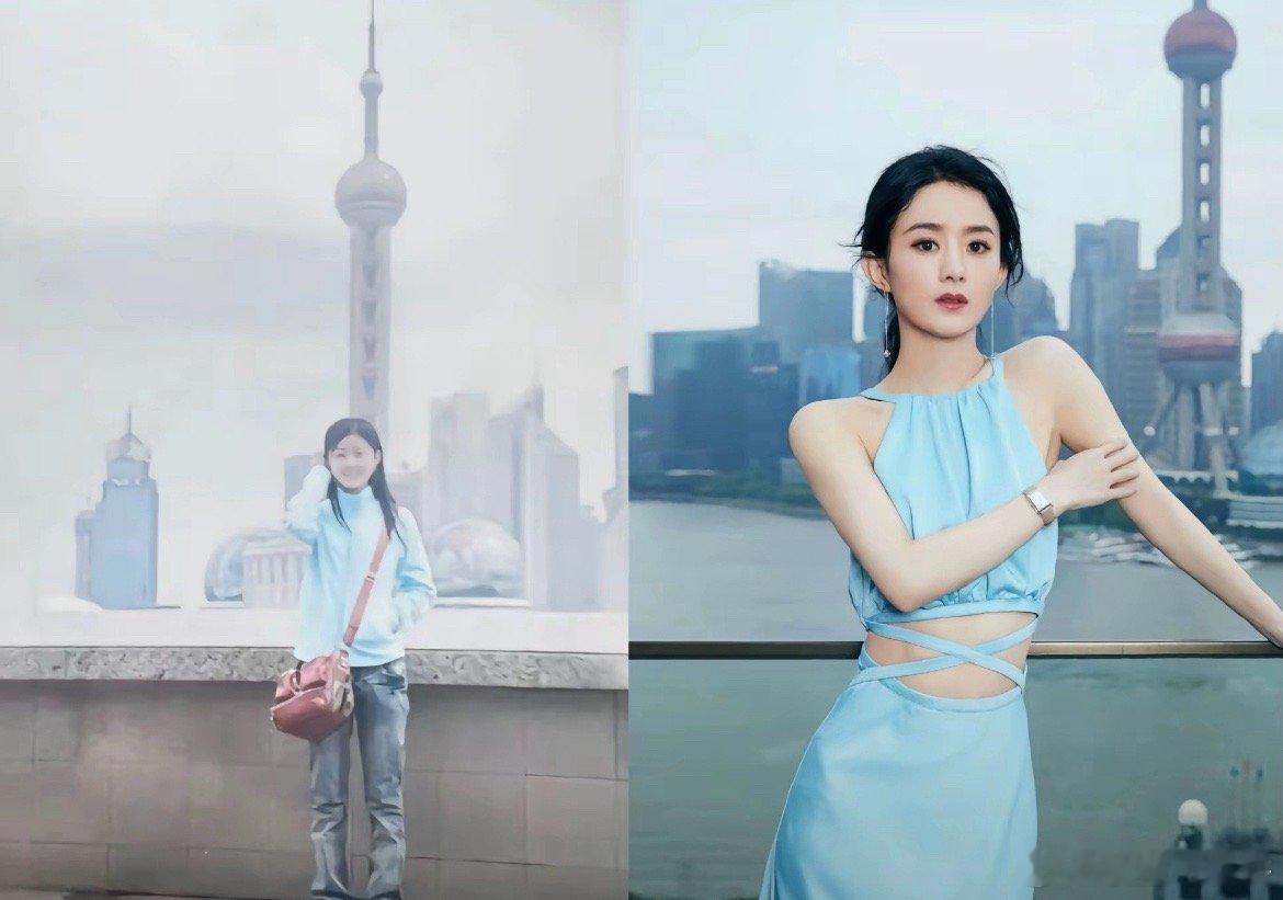 “她表现的太淡然了，以至于忘了她一路走过来的风霜”她把相机给路人  她有些羞涩整