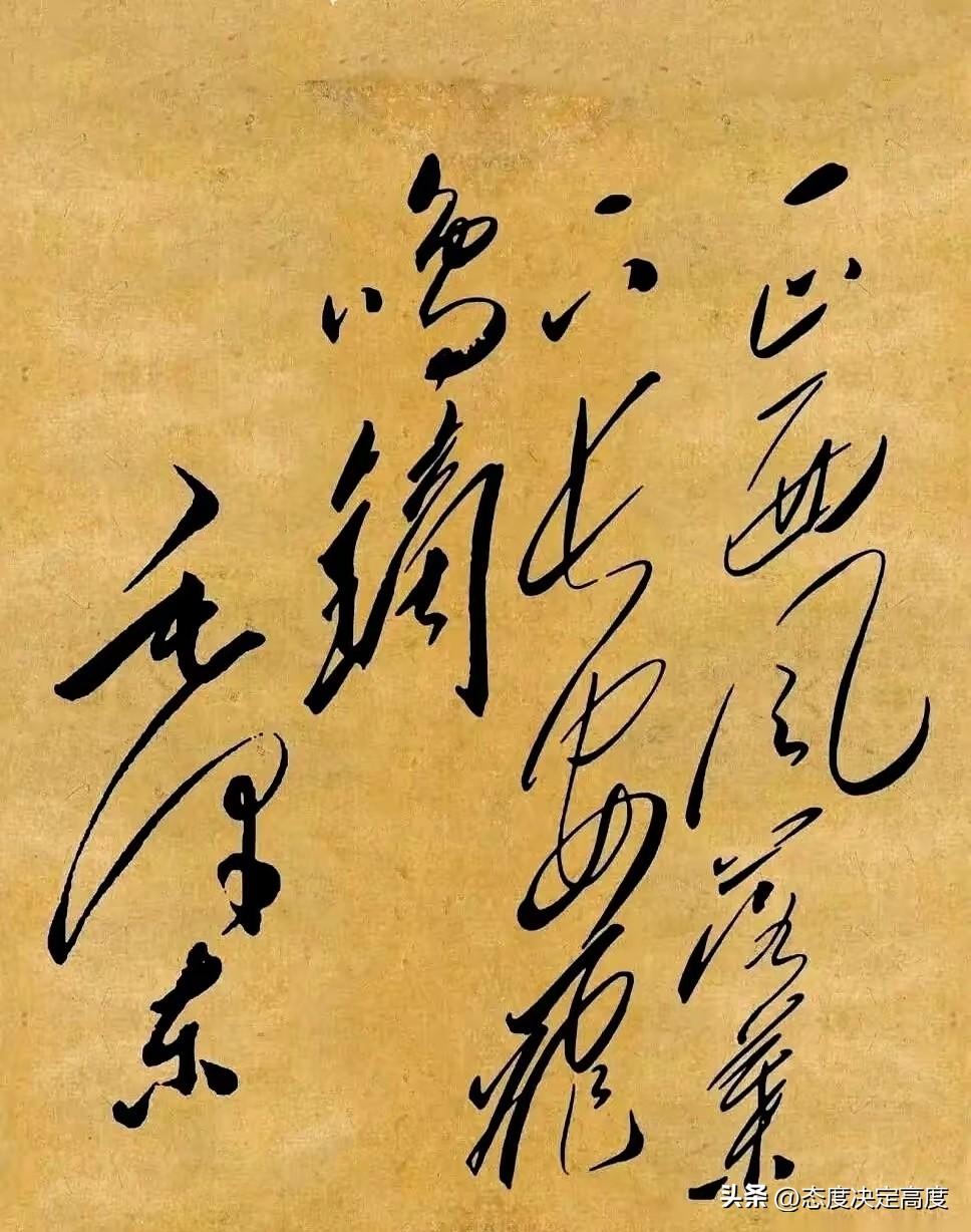 懂书法的人都知道，其实毛体书法从来就不是拿来一个字一个字细看的。它要你一眼看过去